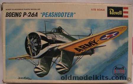 Revell 1/72 Boeing P-26A Peashooter, H656-70 plastic model kit